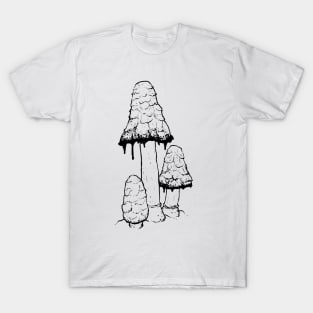 Ink Cap Mushrooms T-Shirt